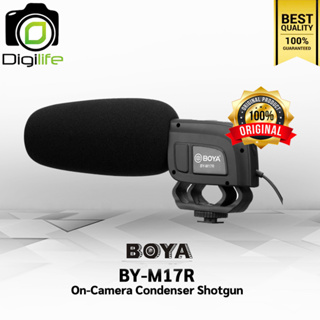 ลดล้างสต๊อก** Boya Microphone BY-M17R ไมโครโฟน Shotgun ไมค์ติดกล้อง คุณภาพสูง