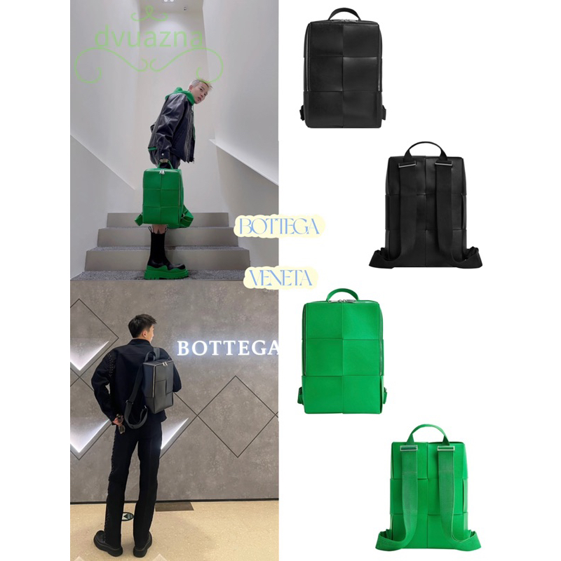 100-แบรนด์ใหม่และของแท้-bottega-veneta-bv-arco-series-intreccio-ทอกระเป๋าเป้สะพายหลังหนังลูกวัวกระเป๋าสะพายคู่