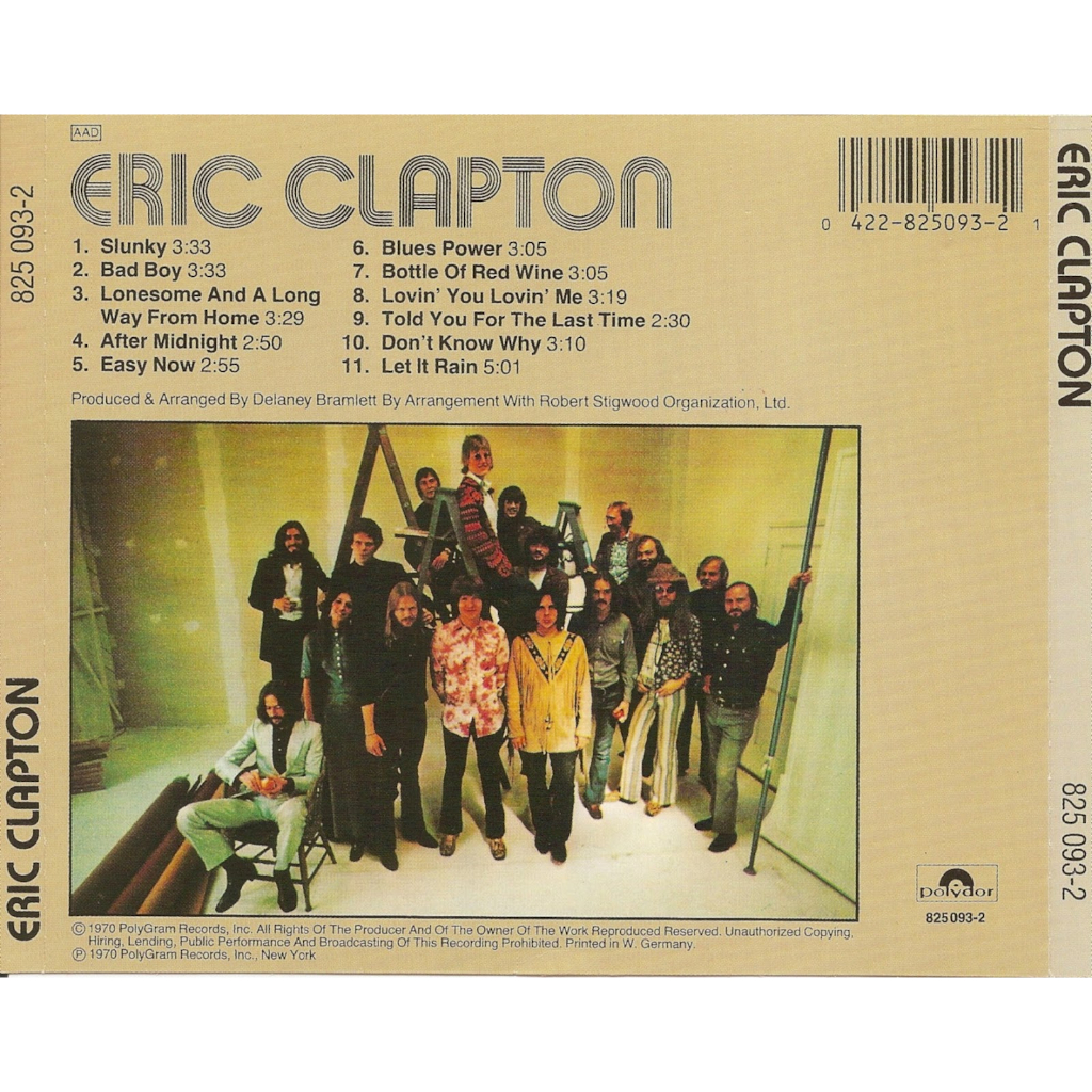 ซีดีเพลง-cd-eric-clapton-album-eric-clapton-ในราคาพิเศษสุดเพียง159บาท