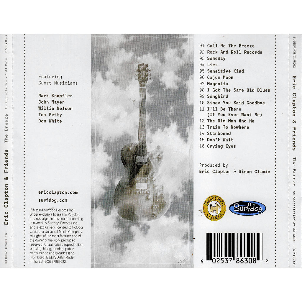 ซีดีเพลง-cd-eric-clapton-amp-friends-ในราคาพิเศษสุดเพียง159บาท