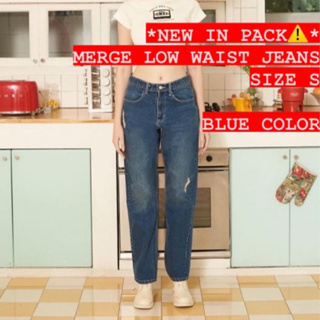 MERGE low waist jeans size S *shop sizeนี้หมดแล้วนะคะ