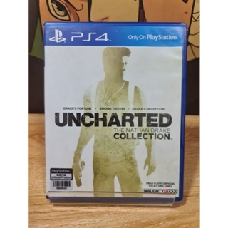 แผ่นเกม PS4 (PlayStation 4) เกม แผ่นเกม uncharted Collection
