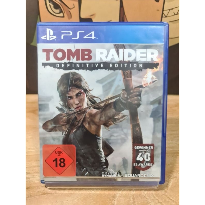 แผ่นเกม-ps4-playstation-4-เกม-แผ่นเกม-tomb-raider-definitive-edition