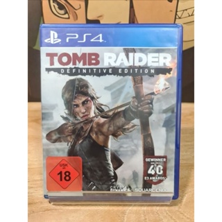แผ่นเกม PS4 (PlayStation 4) เกม แผ่นเกม Tomb Raider definitive Edition