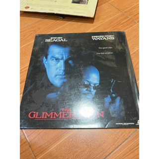 แผ่น LD เลเซอร์ดิสก์ แผ่นหนังแผ่นใหญ่ เรื่อง  THE GLIMMER MAN  มือ 2 เสียงอังกฤษ