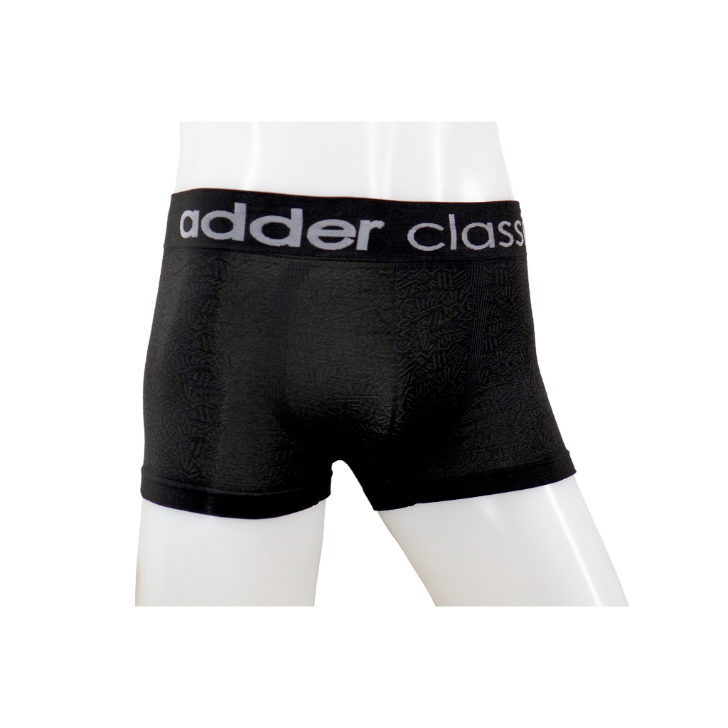 adder-แอดเดอร์-ad-bsblack001-แพ็ค-2-ตัว-กางเกงชั้นในชาย-ทรง-boxer-ผ้า-spandex-ไร้รอยต่อ-ไร้ตะเข็บ-ผ้ายืดหยุ่นพิเศษ