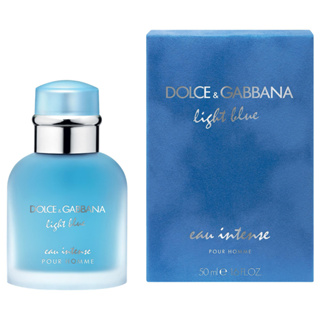 DOLCE &amp; GABBANA Light Blue Eau Intense Pour Homme EDP น้ำหอม 50 ml