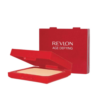 Revlon เรฟลอน (รีฟิล) แป้งพัฟ Age Defying Powder เอจดีฟายอิ้งพาวเดอร์ ปกปิดริ้วรอย จุดด่างดำ SPF14 PA++