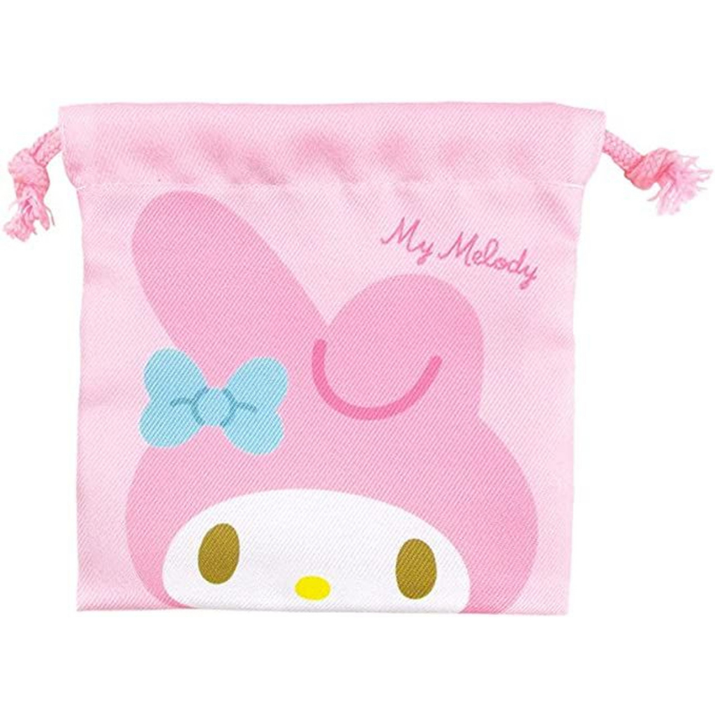 ถุงผ้ารูด Sanrio Drawstring Bag S mm ku cn pn hg Kuromi MyMelody ...