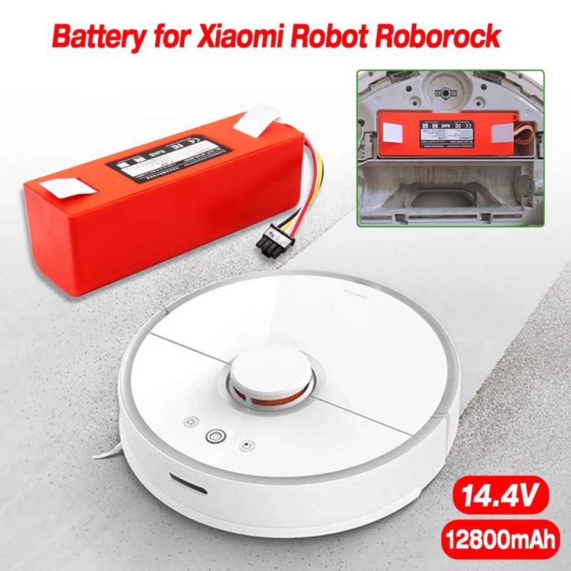 แบตเตอรี่-หุ่นยนต์ดูดฝุ่นอัตโนมัติ-battery-xiaomi-robot-vacuum-roborock-1s-c10-c35-s5-6-7-s50-51-52-53-55-t6-61-65