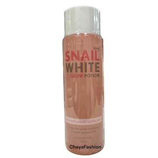 *SALE* NAMU LIFE SNAILWHITE โกลว์ โพชั่น เอเอชเอ-บีเอชเอ ลิควิด เอ็กซ์โฟเลียนท์/โทนเนอร์ 150มล. Exp11/24