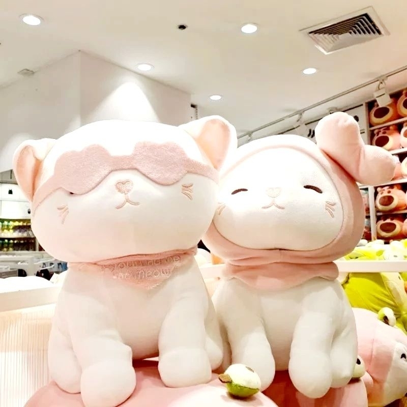 miniso-ตุ๊กตาเจ้าแมวเหมียว-ลิขสิทธิ์แท้