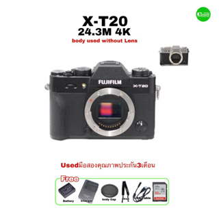 FUJIFILM X-T20 Camera 24.3MP 4K Video สุดยอดกล้องมิลเลอร์เลส ไม่ธรรมดา WiFi in ไฟล์สวยมืออาชีพ RAW JPEG มือสองคุณภาพused