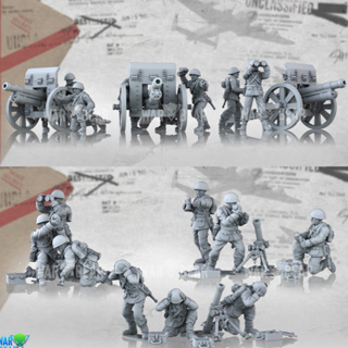 WWII polish support weapons -High quality and detailed 3d print miniature boardgame model war game