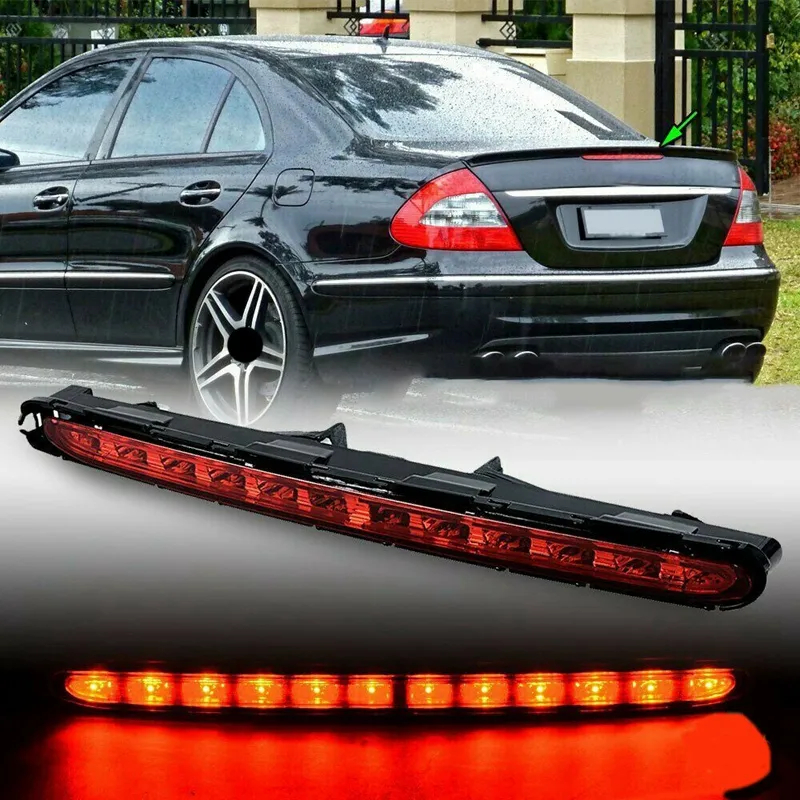 For Mercedes Benz W211 EClass 20032009 LED Rear High Brake Back Light Lamp 3RD Third Stop Tail