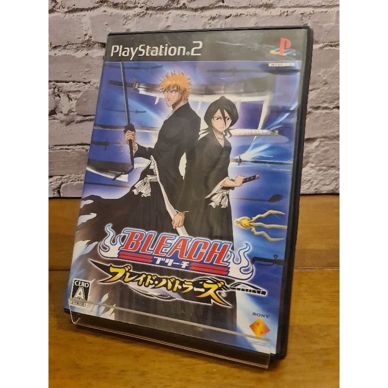 แผ่นเกม-ps2-เกม-bleach-blade-battlers-ของเครื่อง-playstation-2