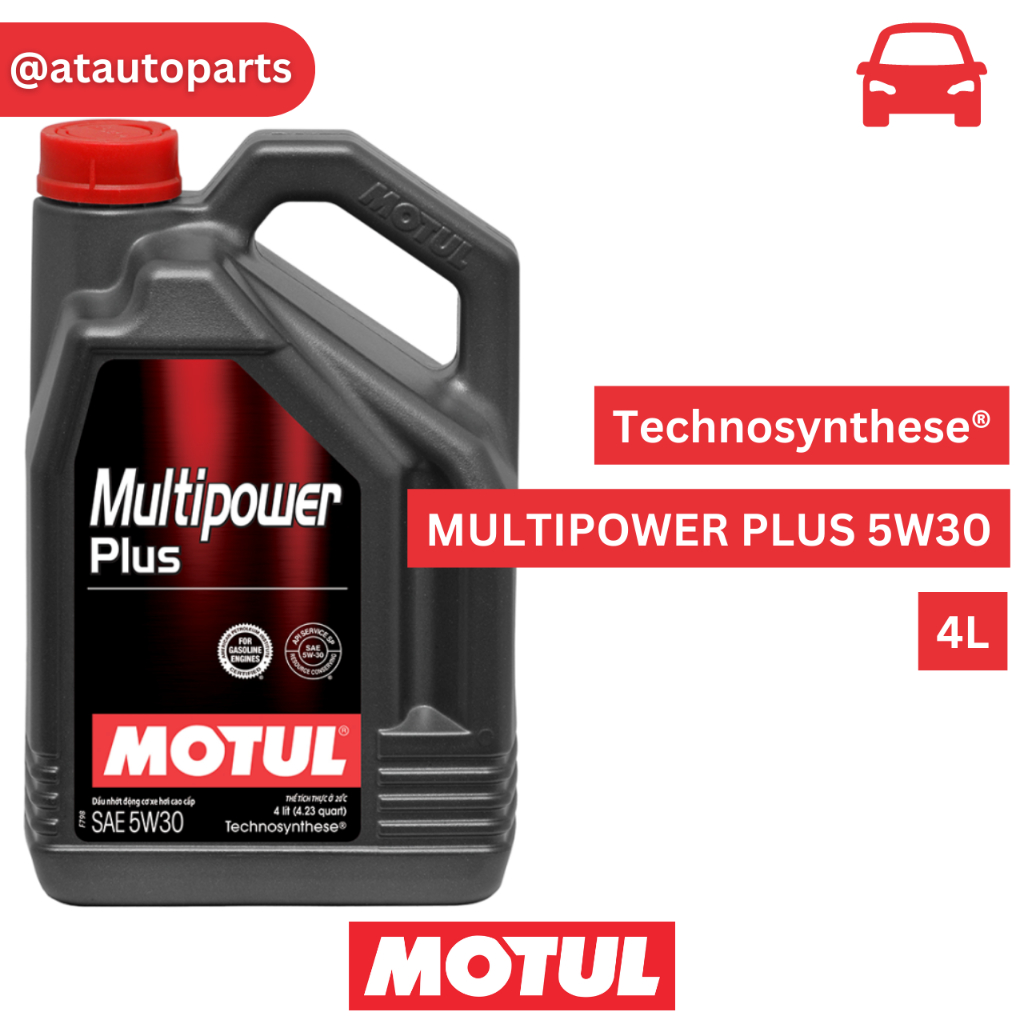 โมตุล น้ำมันเครื่องสังเคราะห์ สูตร Technosynthese® Motul MULTIPOWER ...