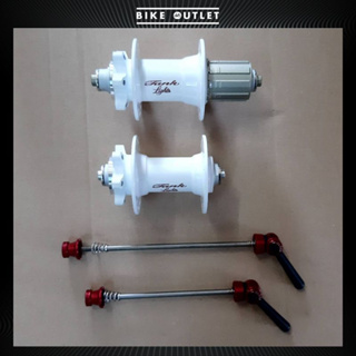 ดุม Tank Lights MTB 32H Disc Brake สี ขาว/แดง