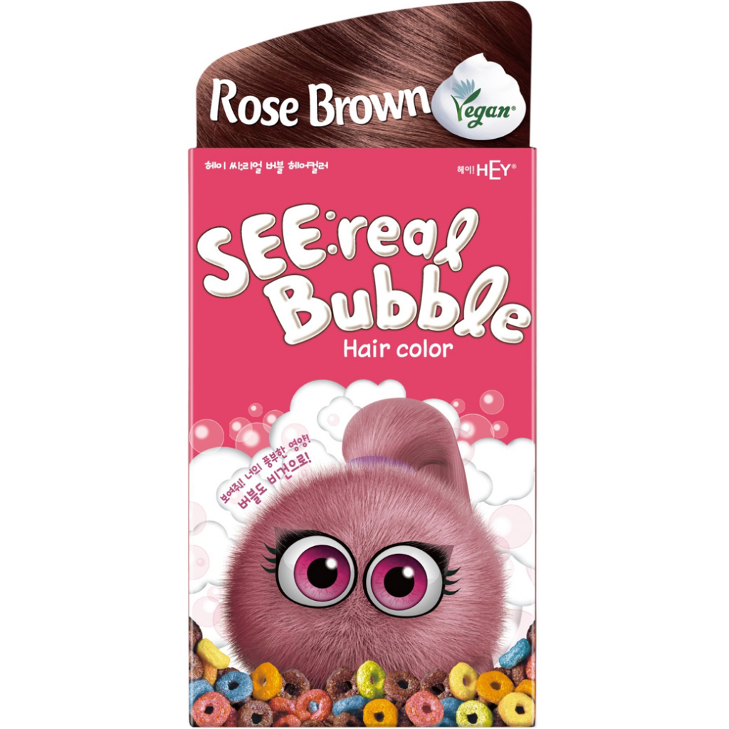 ครีมย้อมผม Hey Vegan See: Real Bubble Hair Color สีย้อมผมออร์แกนิก ...
