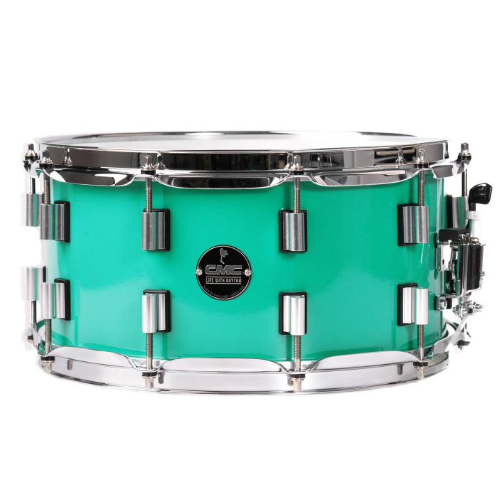 ฟรีไม้กลอง-ประแจกลอง-กลองสแนร์-สแนร์-cmc-สแนร์เหล็ก-prelude-สีเขียวมินท์-snare-teal-ของแท้-ประกันศูนย์