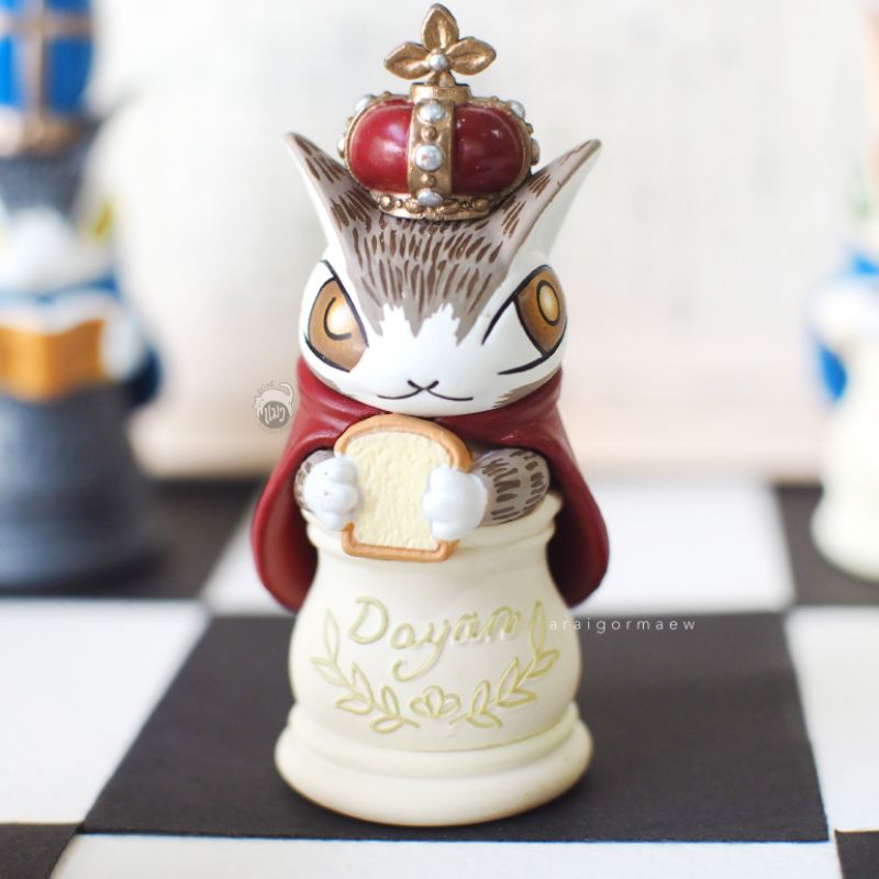 พร้อมส่ง-กาชาปอง-dayan-the-cat-chess-game-mascot-figures-ลิขสิทธิ์แท้ญี่ปุ่น