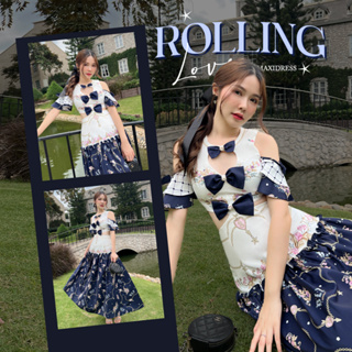 R191 Rolling Love : Maxi Dress