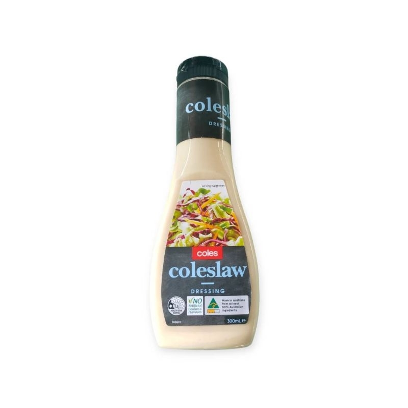 Coles Coleslaw Dressing น้ำสลัด 300 ม.ล Shopee Thailand