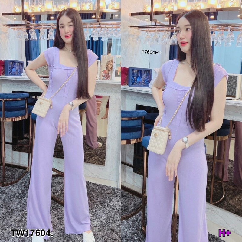 tw17604-jumpsuit-จั้มกางเกงขายาว