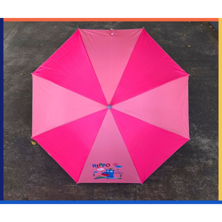 Apple Umbrella ร่ม 22นิ้ว 8ก้าน UV สลับสี การ์ตูน 1ช่อง (AP536