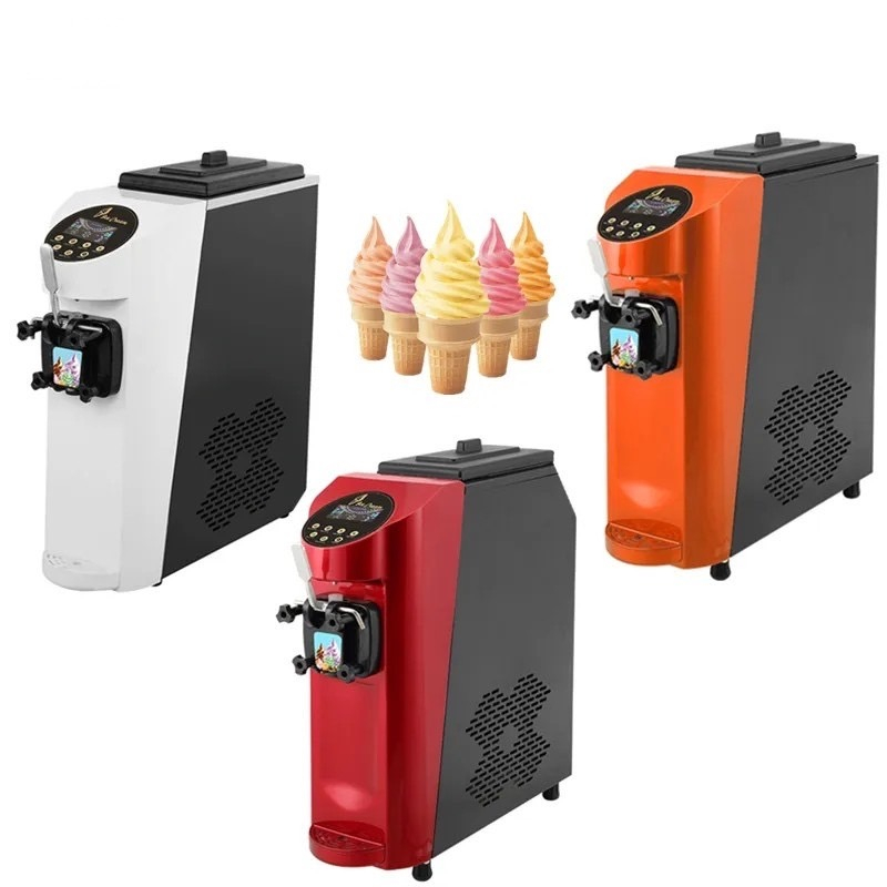 เครื่องทำไอศกรีมซอฟเสิร์ฟ-หัวเดียวเชิงพาณิชย์-soft-serve-ice-cream-maker-มีพร้อมส่ง