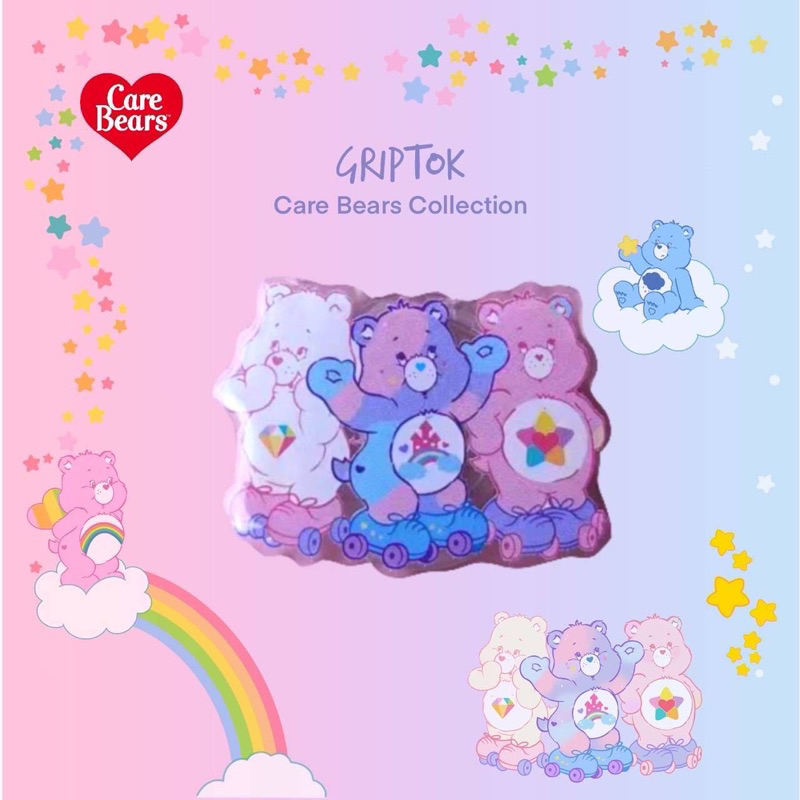 พร้อมส่ง-care-bears-ที่ติดโทรศัพท์แคร์แบร์-griptok