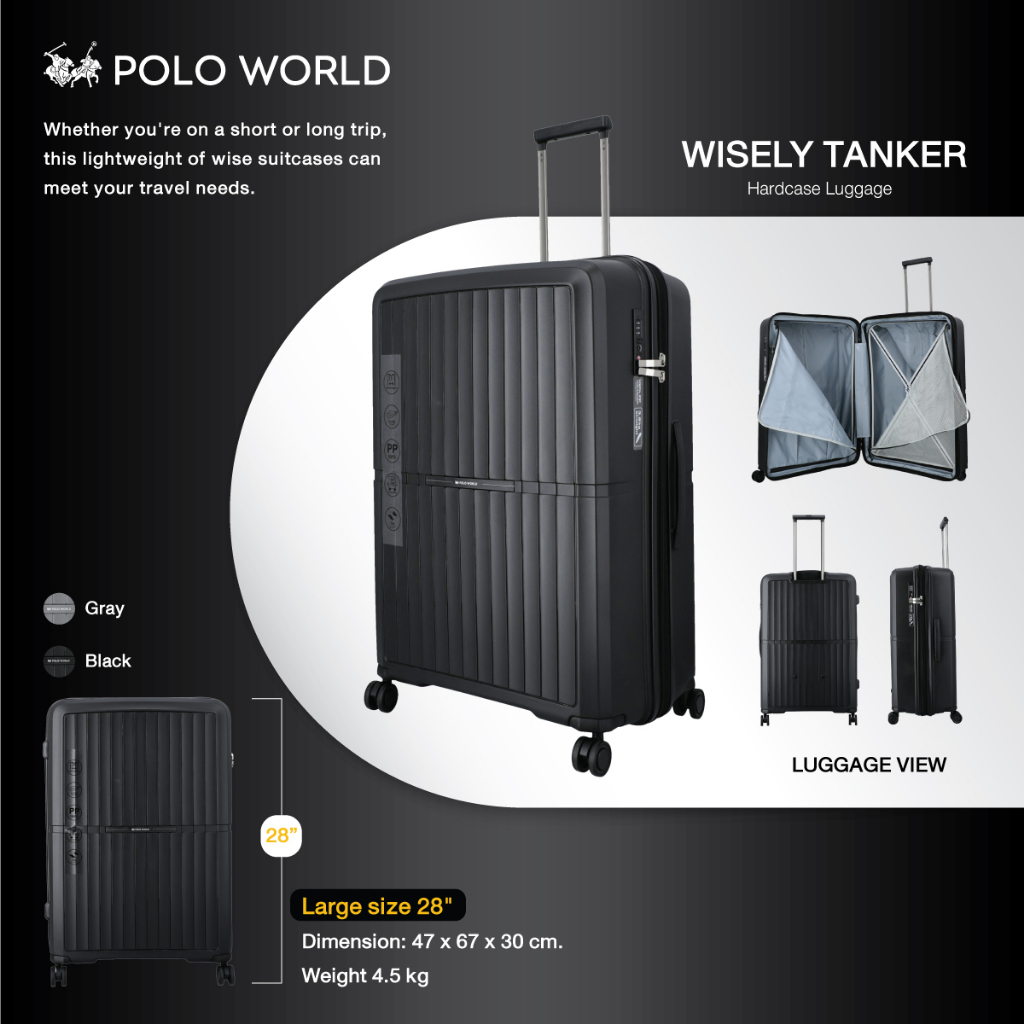 Polo world suitcase new arrivals