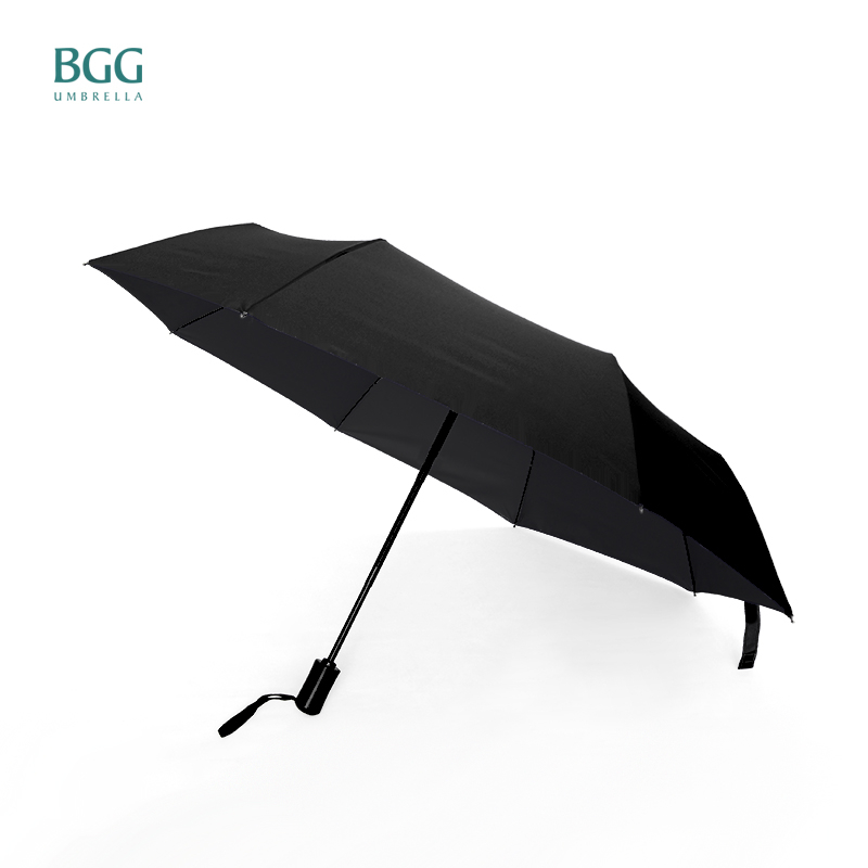 bgg-uv-auto-open-close-umbrella-ร่ม-ร่มอัตโนมัติ-3ตอน-เคลือบสีดำ-กันแดด-กันยูวี-กันฝน-at0022