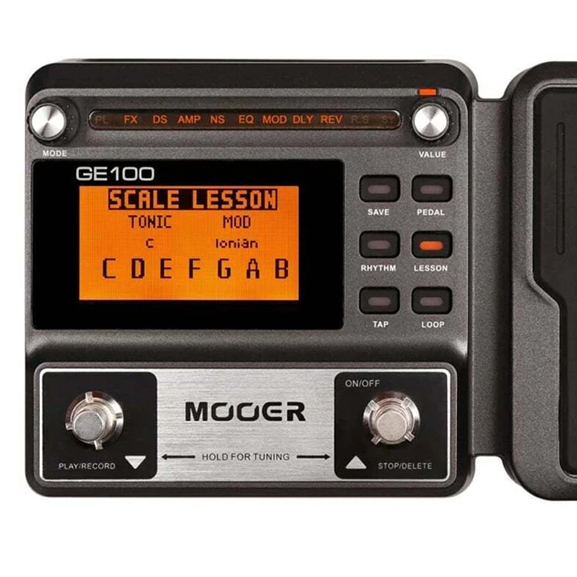 mooer-ge100-มัลติเอฟเฟคกีต้าร์-พร้อม-adapter-ประกันศูนย์-1-ปี-เอฟเฟคกีต้าร์-ฟังชันก์ครบ-looper-ได้นาน-ส่งด่วน