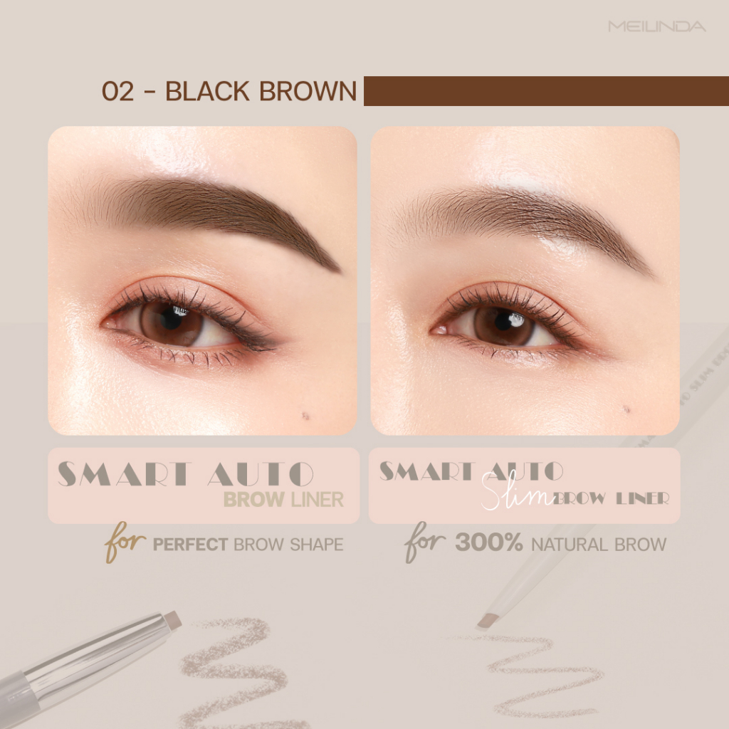 meilinda-smart-auto-slim-brow-liner-for-300-natural-brow-mc3123-ดินสอเขียนคิ้วหัวออโต้-ให้ฟินิชคิ้วสวยฟุ้งเป็นธรรมชาติ