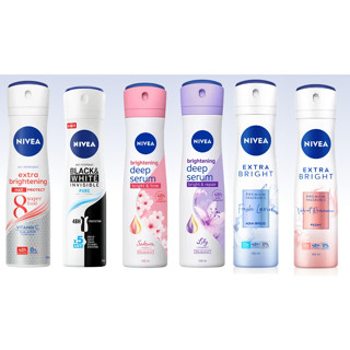 (150ML.) Nivea นีเวีย สเปรย์ลดเหงื่อและระงับกลิ่นกาย