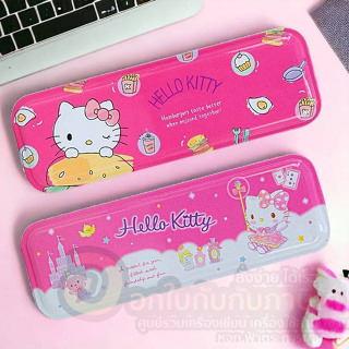 กล่องดินสอ Hello Kitty รหัส KT-A313 แบบเหล็ก 1 ชั้น ลายเจ้าหญิงดิสนี่ย์ จำนวน 1กล่อง พร้อมส่ง