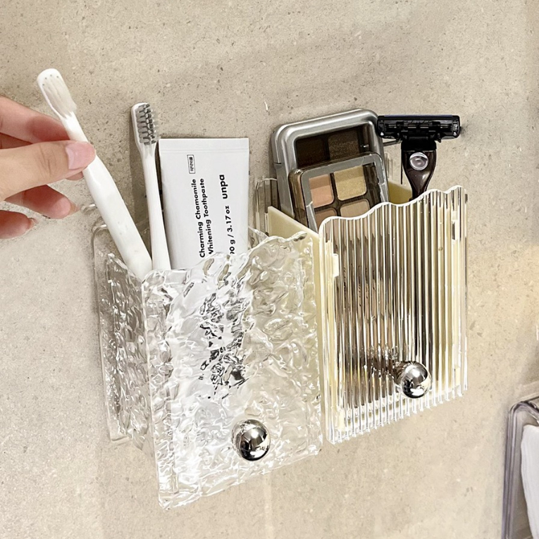 dakotask-กล่องเก็บของห้องน้ำ-ติดผนัง-กล่องเก็บแปรงสีฟัน-กล่องเก็บหวี-เครื่องสำอางค์-พลาสติก-สำหรับตกแต่งบ้าน