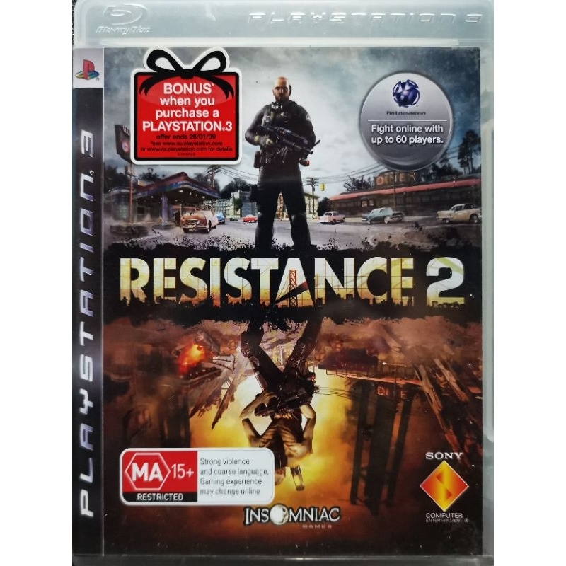 [มือสอง] PS3 - Resistance 2 (Z4/AU)(English) | Shopee Thailand