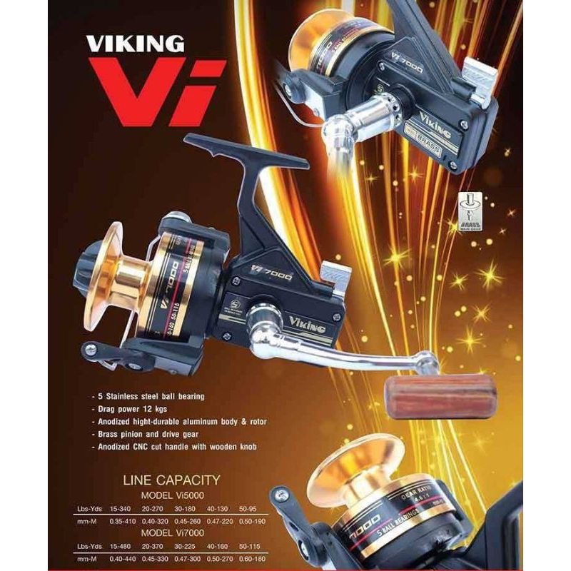 รอก Viking Vi รอกสำหรับสายลุย | Shopee Thailand