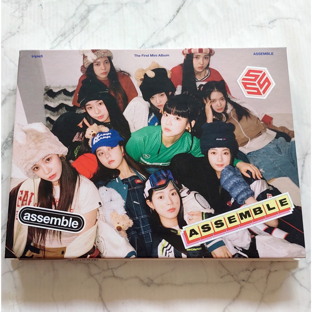 อัลบั้ม tripleS - ASSEMBLE Album เวอร์ B พร้อมส่ง แกะแล้ว มีโปสเตอร์