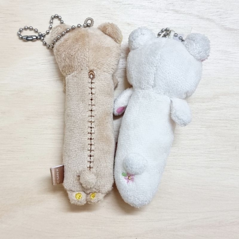พวงกุญแจตุ๊กตาหมีริลัคคุมะ-rilakkuma-ตัวยาว-งานลิขสิทธิ์แท้จากญี่ปุ่น