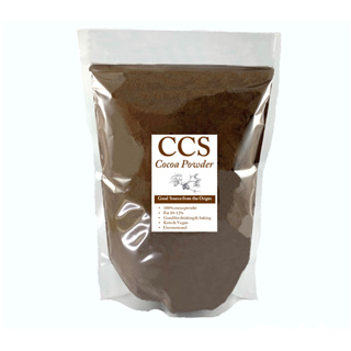 ผงโกโก้แท้ 100% CCS S3 (รุ่นมาตรฐาน) ขนาด 500 กรัม  Cocoa Powder 100% CCS S3 (Standard) size 500g