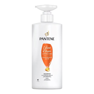 Pantene แพนทีน แชมพู คัลเลอร์ แอนด์ เพิร์ม ลาสติ้ง แคร์ 380 มล. แชมพูบำรุงผมดัดทำสี