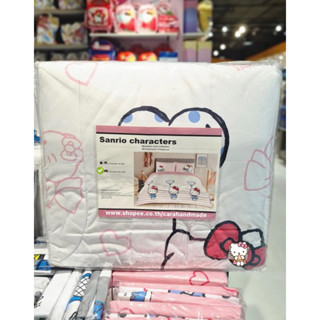 Sanrioแท้💓ลิขสิทธิ์แท้💓 ผ้าห่ม💓 Hello Kitty 90X100 นิ้ว ผ้านวม Hello Kitty 90X100 นิ้ว