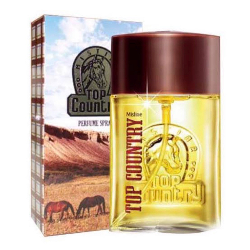 น้ำหอมหัวม้า-มิสทิน-ท็อป-คันทรี่-เพอร์ฟูม-สเปรย์-mistine-top-country-perfume-spay-50-ml