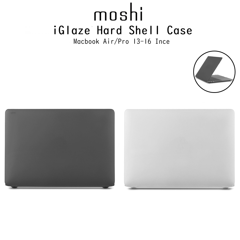 moshi-iglaze-hard-shell-case-เคสกันกระแทกเกรดพรีเมี่ยม-เคสสำหรับ-macbook-air-pro-13-16-inch-16-22