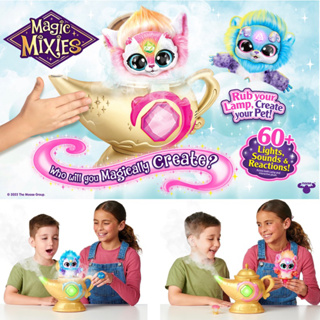 รุ่นใหม่ล่าสุด🇺🇸เพิ่งวางจำหน่ายในUSA เมจิกมิกซี่ จีนี่น้อยในตะเกียงวิเศษ Magic Mixies Magic Genie Lamp with Interactive