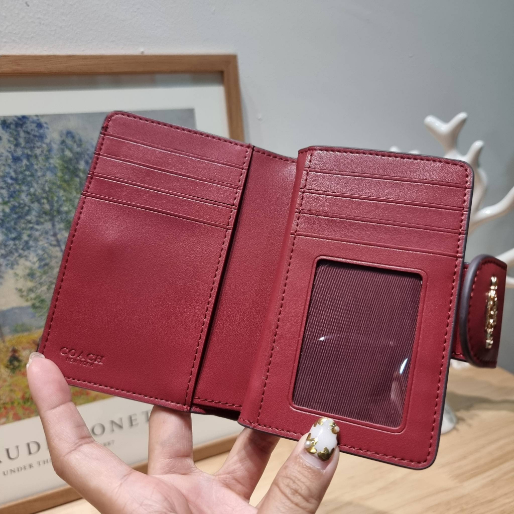 แท้-from-factory-model-c0082-medium-corner-zip-wallet-in-signature-canvas