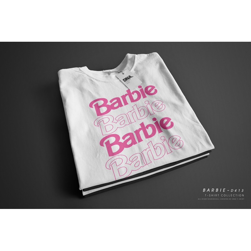 style-เสื้อยืดoversize-barbie2023-พร้อมส่ง-ผ้าคอตตอน-อก42-44